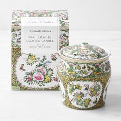 Famille Rose Figural Candle, Large