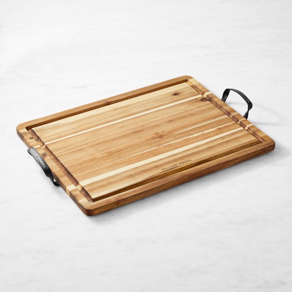 Williams Sonoma Cutting & Carving Board with Handles, Acacia