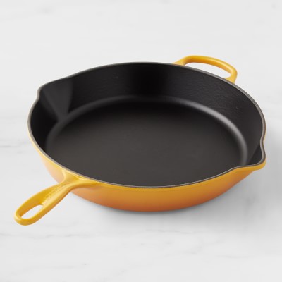 Le Creuset Signature Enameled Cast Iron Deep Skillet, 13&quot;, Nectar
