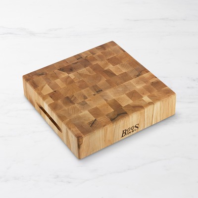 Boos End-Grain Cutting &amp; Carving Block, Maple, 12&quot; X 12&quot; X&quot; 3