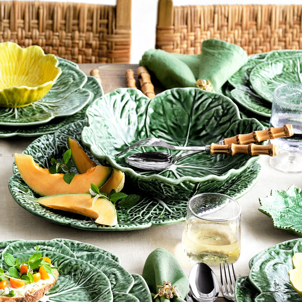Bordallo Pinheiro Cabbage Oval Platter