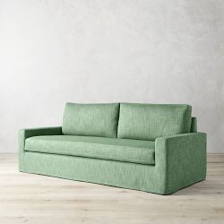 Ghent Square Arm Slipcovered Sofa (70&quot;-108&quot;)