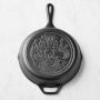 Lodge Seasoned Cast Iron Dragon Skillet, 10&quot;