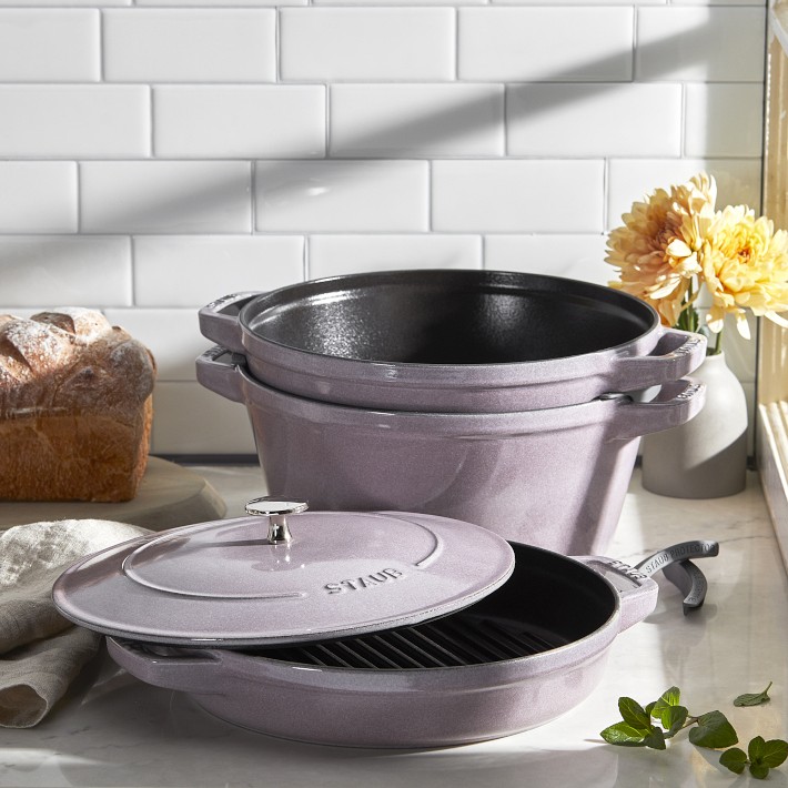 Staub Enameled Cast Iron Stackable Cookware Set | Williams Sonoma