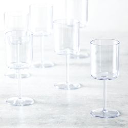 Fortessa Urbo Outdoor White Wine Glasses, Set of 6