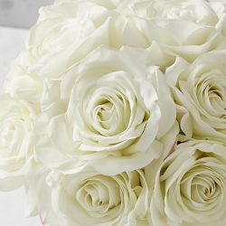 Jeff Leatham x Williams Sonoma Real Touch Faux Roses in Tapered Bowl