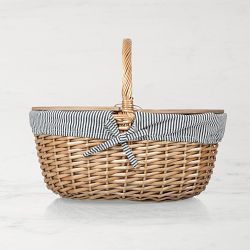 Mickey &amp; Minnie Mouse Picnic Basket