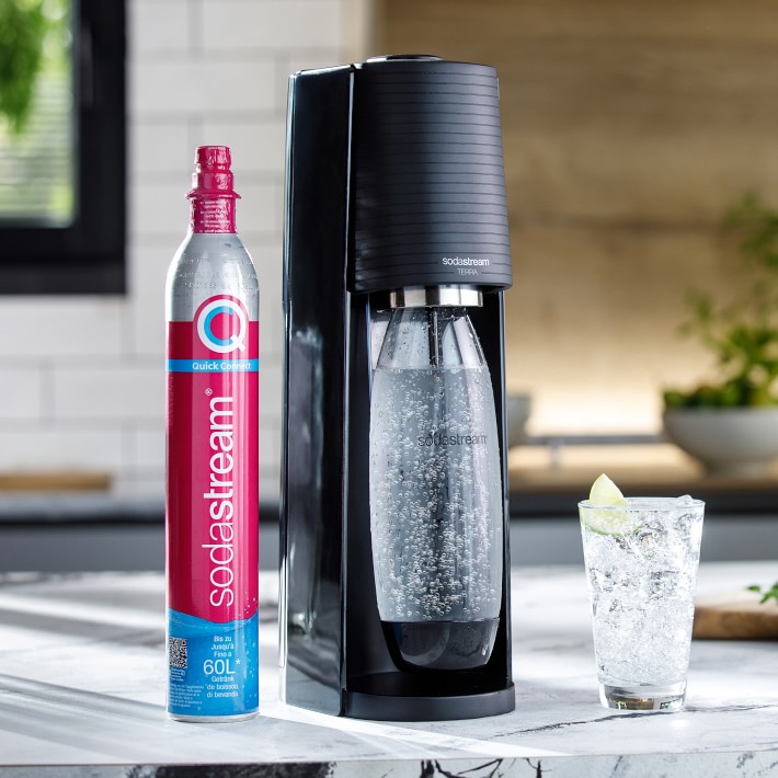 soda stream ＴＥＲＲＡ SodaStream Terra Sparkling Water Maker + (Quick Connect cqc