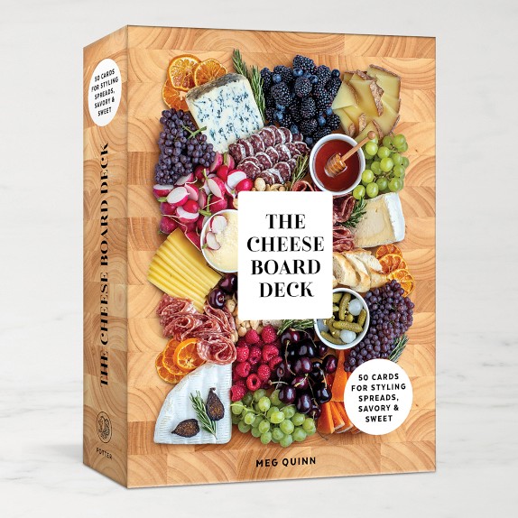 Meg Quinn, Shana Smith: The Cheese Board Deck: 50 Cards for Styling Spreads, Savory and Sweet