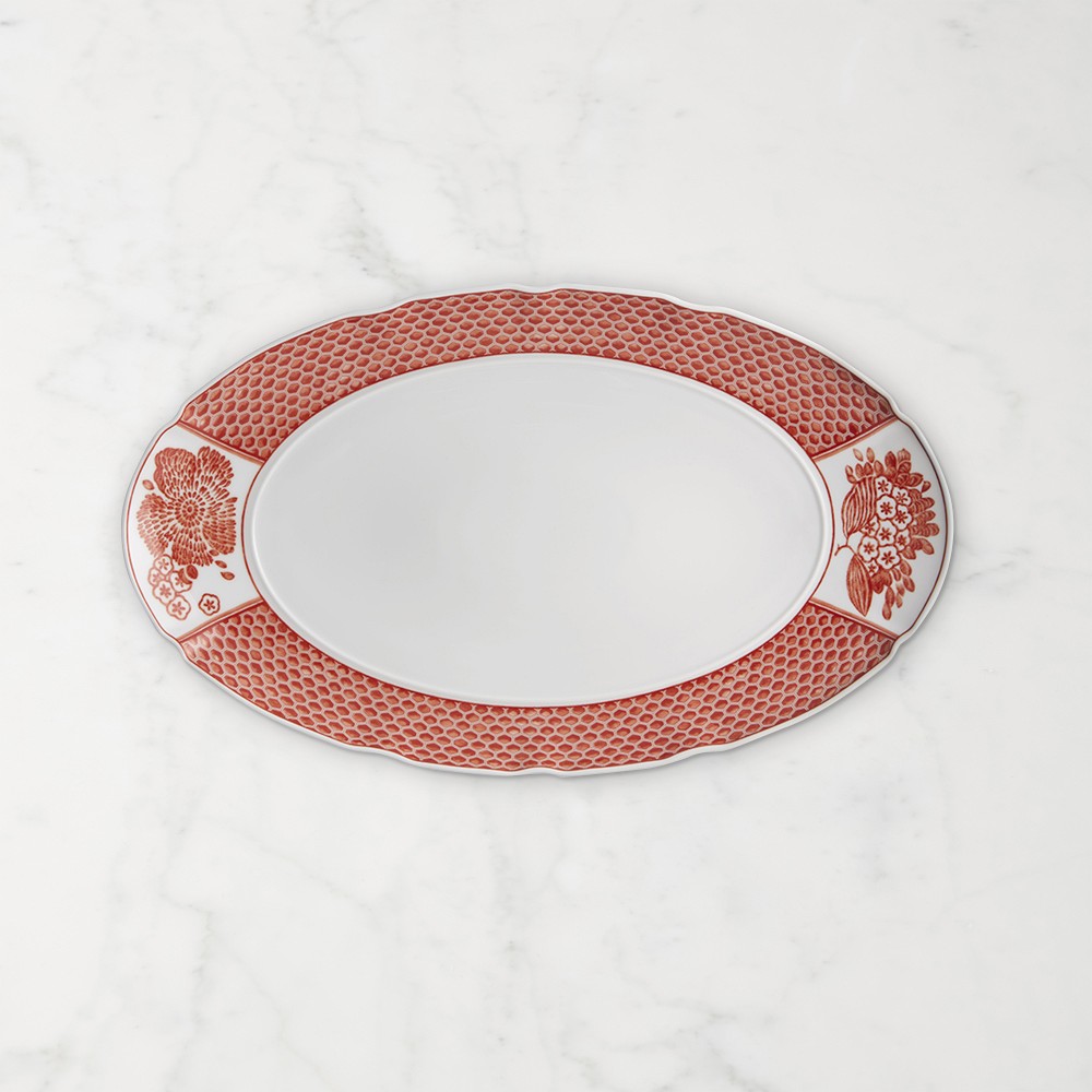 Oscar De La Renta Coralina Platter