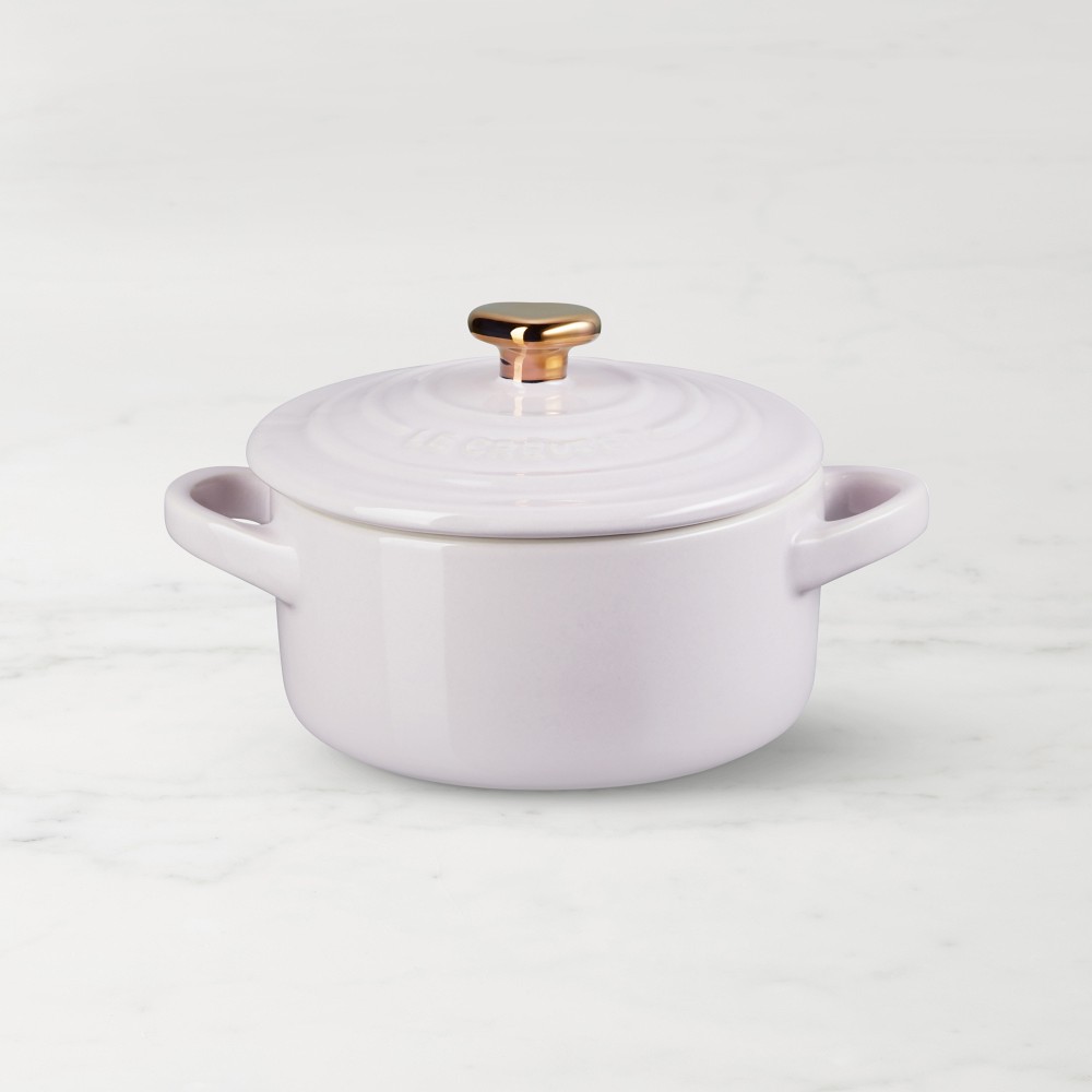 Le Creuset Mini Cocotte with Heart Knob, 8-oz