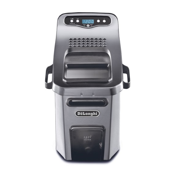 De'Longhi Livenza Dual Zone Digital Stainless Steel Deep Fryer, 4 1/2-L