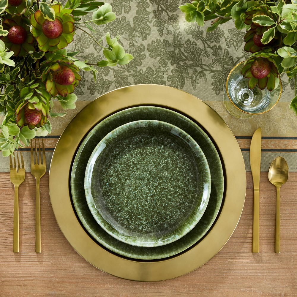 Cyprus Reactive Glaze Salad Plates