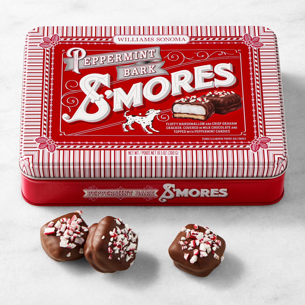 Williams Sonoma Peppermint Bark S'mores