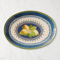 Sicily Ceramic Oval Platter, X-Large