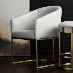 Bradley Upholstered Curved Back Armchair