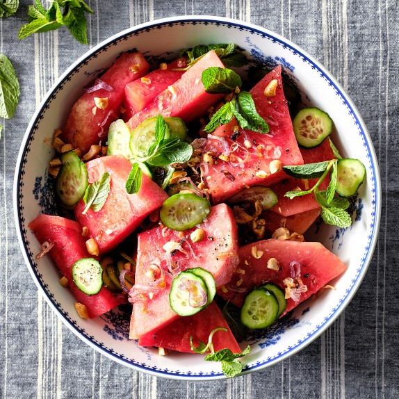 English Floral Serving Bowl