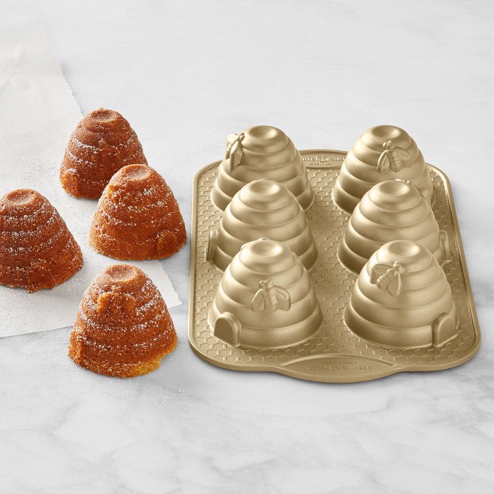 NORDIC WARE ノルディックウェアBeehive Cake Pan Beehive Cakelet Pan | Cast Aluminum Bakeware | Nordic Ware