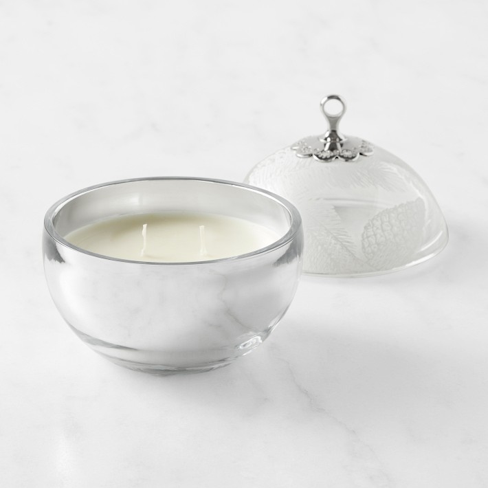 Williams Sonoma Winter Forest Ornament Candle | Williams Sonoma