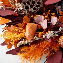 Autumn Protea Wreath