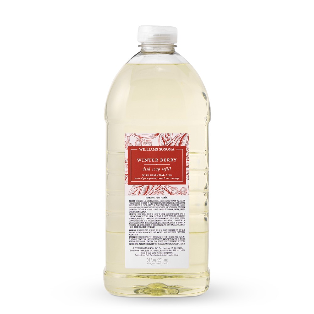 Williams Sonoma Winter Berry Dish Soap Refill