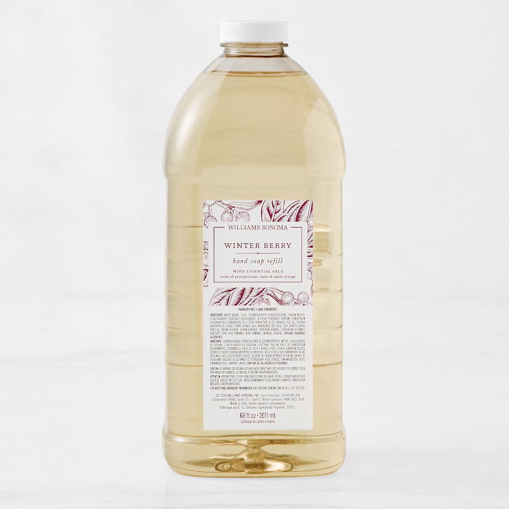 Williams Sonoma Seasonal Hand Soap Refill, Winter Berry