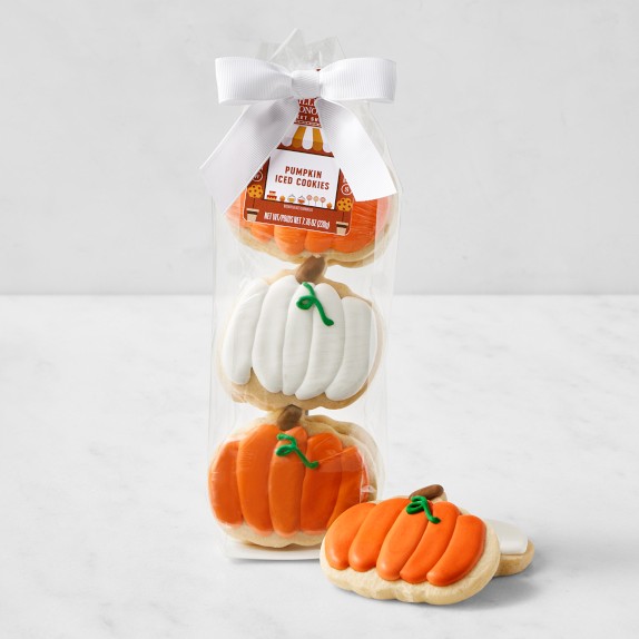 Williams Sonoma Pumpkin Iced Cookies | Williams Sonoma