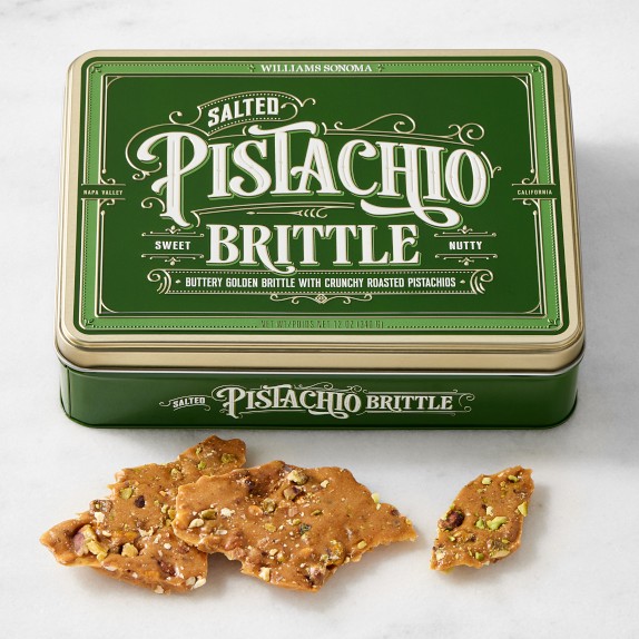 Williams Sonoma Salted Pistachio Brittle