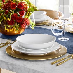 Pillivuyt Coupe Porcelain Salad Plates