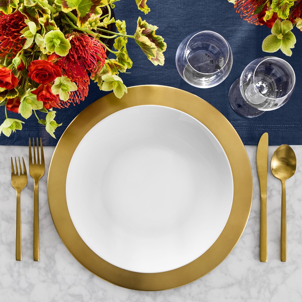 Pillivuyt Coupe Porcelain Dinner Plates