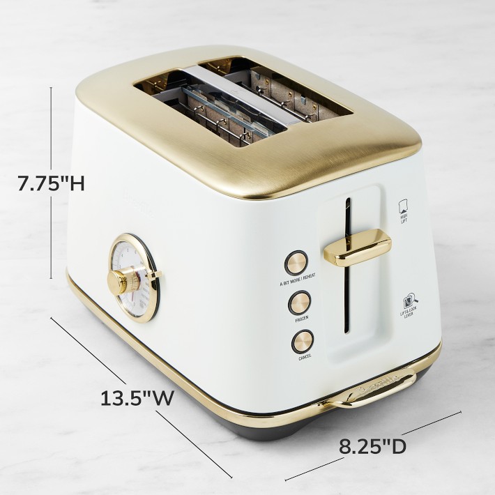 Breville Toast Select™ Luxe 2-Slice Toaster Brass Collection