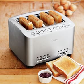 アメリカン家電 Brevilleダイキャストスマートトースター Die-Cast Smart Toaster™ | Breville (CA)