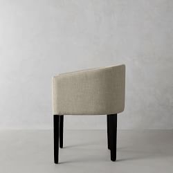 Chestnut Upholstered Dining Armchair