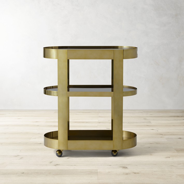 Lucille Bar Cart - Elegant & Functional Design | Williams Sonoma