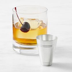 Williams Sonoma Presidio Plated Jigger, Silver