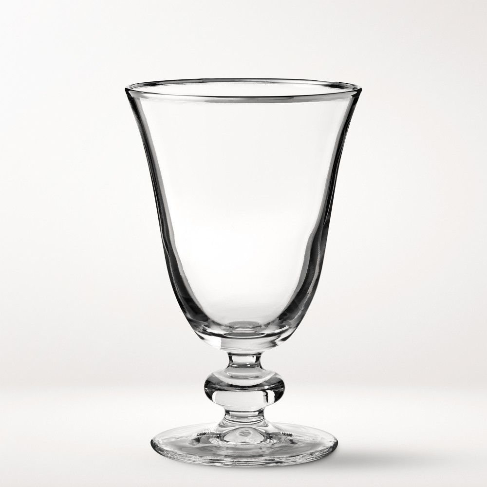 Silver Rim Goblets, Set of 4