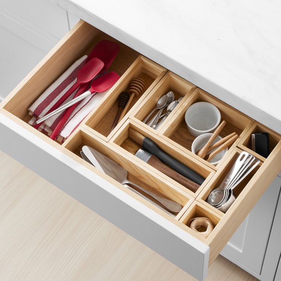 Hold Everything In-Drawer Modular Bins, Set of 8