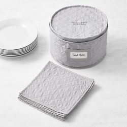 Hold Everything Functional Salad Plates Fabric Storage Case
