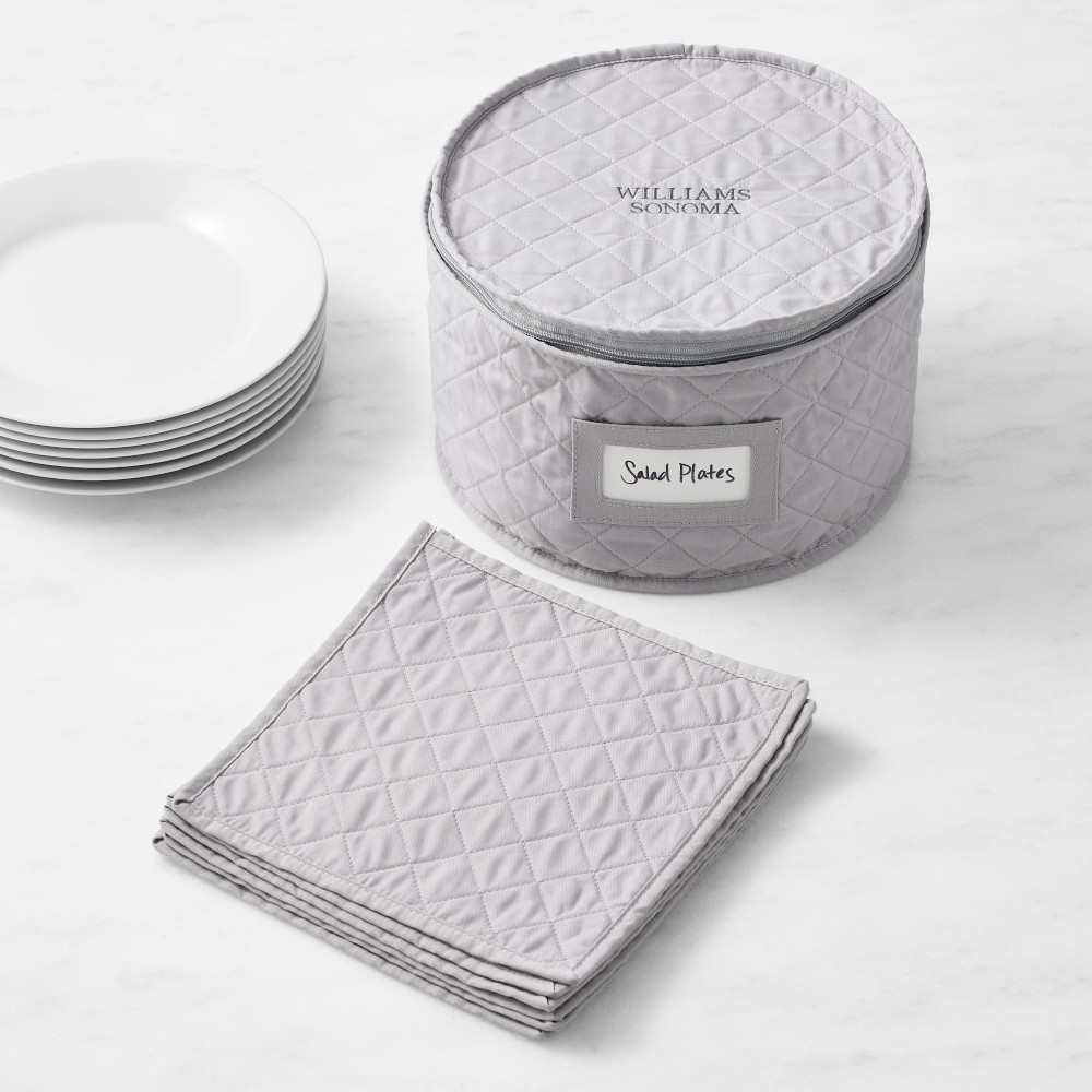 Hold Everything Functional Salad Plates Fabric Storage Case