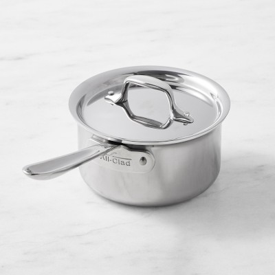 All-Clad D3&#174; Tri-Ply Stainless-Steel Saucepan, 1 1/2-Qt.