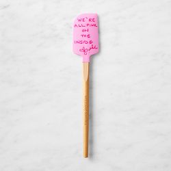 No Kid Hungry® Tools for Change Silicone Wood Spatula, Pink