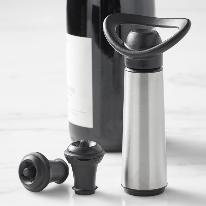 thumbnail image 2 of Wine Preserver Rechargeable Electric Wine Saver Pump With 4 Reusable Stoppers Automatic Sealer Keeps Wine Fresh Stylish Black Gold Perfect Gift Wine Lover Wine Pump Vacuum 2 of 14