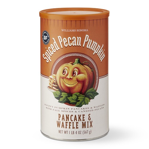 Williams Sonoma Gluten Free Pecan Pumpkin Pancake & Waffle Mix, Set of 2