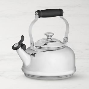 Le Creuset Classic Stainless-Steel Tea Kettle Williams Sonoma