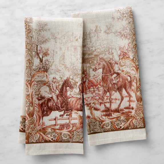 Autumn Pasture Towels, Set of 2