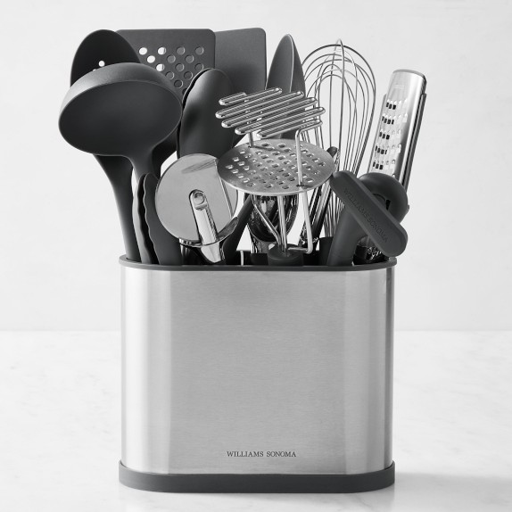 Williams Sonoma Prep Tools with Utensil Holder, Set of 15