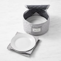 Hold Everything Functional Salad Plates Fabric Storage Case