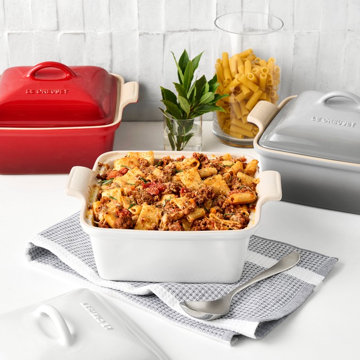 Le Creuset Stoneware Heritage Covered Square Baker,