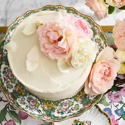 Famille Rose Cake Stand
