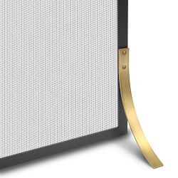 Valiant Single Panel Fireplace Screen